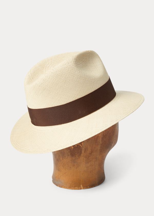 Ralph Lauren Hand-Woven Panama Hat Herre Danmark (HASRZ4367)